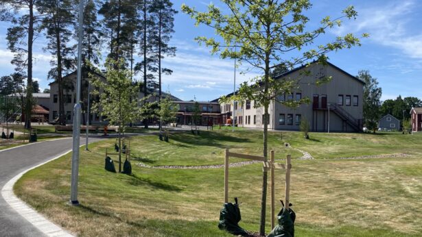 Västerängsskolan skolgård